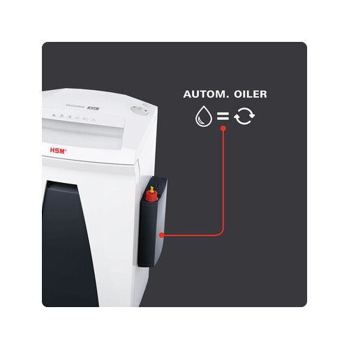 HSM® Aktenvernichter SECURIO B24 automatischer Öler (250 ml)