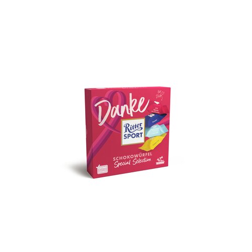 Ritter Sport Schokolade Danke 155 g/Pack.
