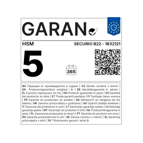 HSM® Aktenvernichter SECURIO B22
