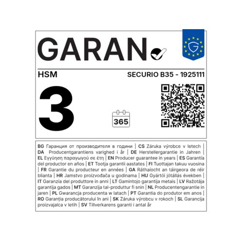 HSM® Aktenvernichter SECURIO B35