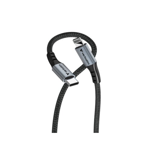 Verbatim USB-Kabel Sync & Charge USB-C-Stecker/Lightning-Stecker