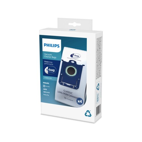 Philips Staubsaugerbeutel s-bag Classic Long Performance