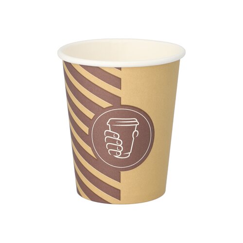 STARPAK Trinkbecher Coffee Line 200 ml