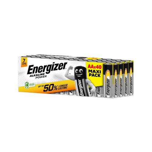 Energizer® Batterie Alkaline Power AA/Mignon 40 St./Pack.