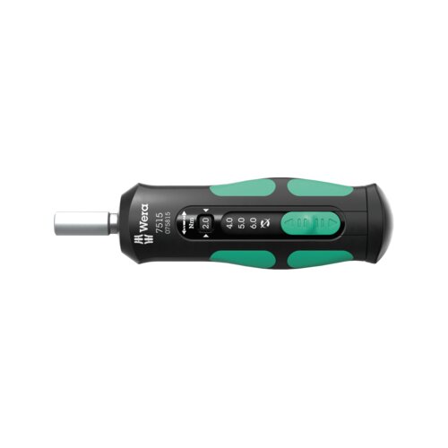 Wera Schraubendreher 7515 Kraftform Safe-Torque Speed Drehmomentschraubendreher