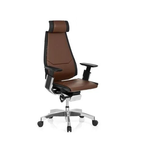 hjh OFFICE Bürodrehstuhl GENIDIA PRO braun/schwarz