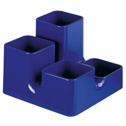 arlac 23424 Mutiköcher Uni-Butler  13x9x13cm 4xFach royalbl