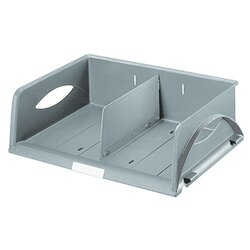 Leitz 52300085 Briefablage Sorty DIN A4/C4 quer PS grau