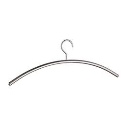 ALCO 2859 Kleiderbügel 42,5x15,5x1,5cm Metall silber