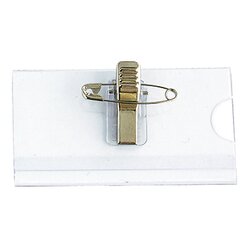 Soennecken 5525 Namensschild 75x45mm Hartfolie tr 25 St./Pack