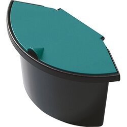 helit H6106094 Abfalleinsatz 2Liter f. H 61052/H 61057/H 61058 sw/gn