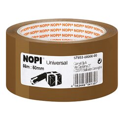 NOPI® 57953-00000 Packband 50mmx66m braun 
