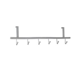 ALCO 2839 Türgarderobe 17x6,8x60cm Metall silber