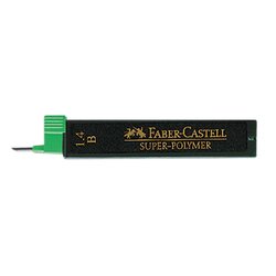 Faber-Castell 121411 Feinmine SUPER POLYMER B 6 St./Pack.