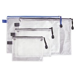 Neutralware 126666250 Reißverschlussbeutel A5 bl 