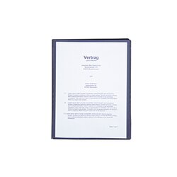 Neutralware 125354000 Sichtbuch A4 40Hüllen sw 