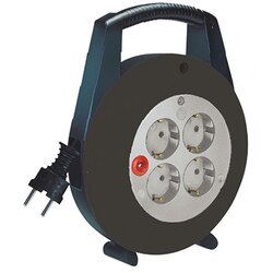 brennenstuhl® 1092200 Kabelbox Vario-Line 4fach 5m Kabel schwarz