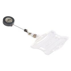 DURABLE 801119 Namenschild 54x85mm mit Metallclip 10 St./Pack.