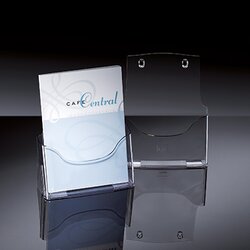 SIGEL LH110 Prospekthalter für DIN A4 1Fach Acryl glasklar