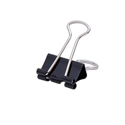 Soennecken 1563 Foldbackklemmer 19x7mm schwarz 12 St./Pack.