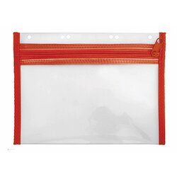 Veloflex 4350020 Reißverschlusstasche VELOBAG XXS DIN A5 rot