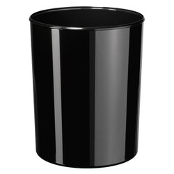 HAN 18130-13 Papierkorb i-Line 13Liter hochglänzend schwarz