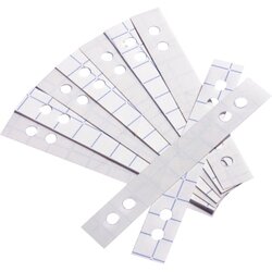 DURABLE 807819 Lochverstärkerstreifen transparent 50 St./Pack.