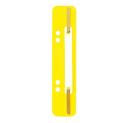 Leitz 37100015 Heftstreifen kurz 35x158mm PP ge 25 St./Pack.