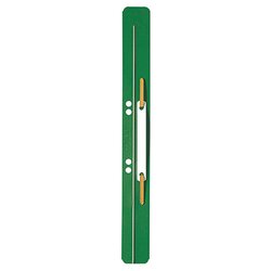 Leitz 37110055 Heftstreifen lang 35x310mm PP gn 25 St./Pack.