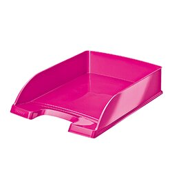 Leitz 52263023 Briefablage WOW Plus DIN A4 stapelbar PS pink