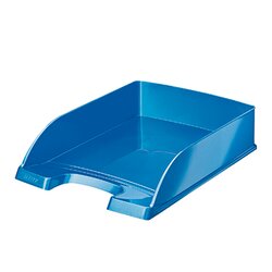 Leitz 52263036 Briefablage WOW Plus DIN A4 stapelbar PS blau