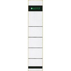 Leitz 16430085 Ordneretikett kurz/schmal Papier gr 10 St./Pack.