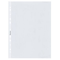 Bene 207360 Prospekthülle DIN A4 0,6mm PP transparent 100 St./Pack.