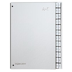 PAGNA 24249-14 Pultordner DIN A4 A-Z 24Fächer Polypropylen si