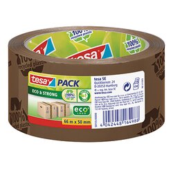 tesa® 58155-00000 Packband Eco & Strong 50mmx66m braun