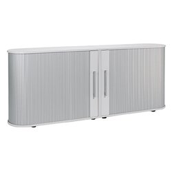 Geramöbel S-382104-SL Rollladenschrank Flex 2OH 200x80x40cm l.gr/si