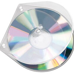 Veloflex 4365000 CD/DVD Hülle VELOBOX tr 10 St./Pack.