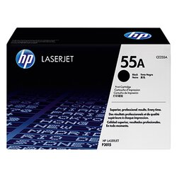 HP CE255A Toner 55A 6.000Seiten schwarz 