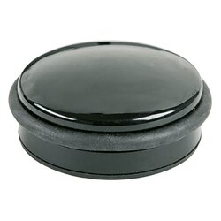 ALCO 2851 Türstopper 10x4cm 1000g Metall/Gummi schwarz