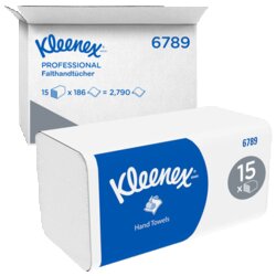 Kleenex® 6789 Papierhandtuch Ultra Interfold 2lg 21x21,5cm 15x186Bl.