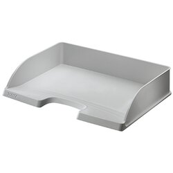 Leitz 52180085 Briefablage Standard Plus DIN A4 quer PS grau