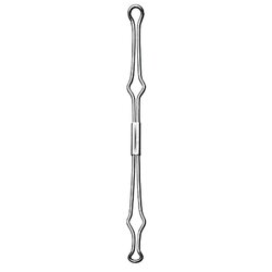 Veloflex 2905000 Niederhalter 80mm Metall silber 100 St./Pack.