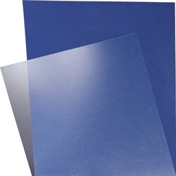 Leitz 33682 Deckblatt PVC 250mic tr 100 St./Pack.