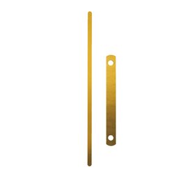 Leitz 17120000 Aufreihband Metall gold 100 St./Pack.