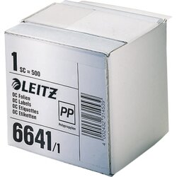 Leitz 66411000 Schutzfolienschild OC 500St 