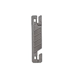 Leitz 17200095 Deckleiste 102x22mm sw 50 St./Pack.