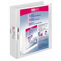 Veloflex 1141190 Präsentationsringbuch VELODUR RB 60mm ws