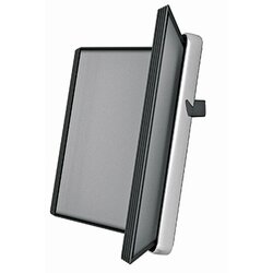 DJOIS 714507 Sichttafelwandhalter VEO DIN A4 sw +10Sichttafeln