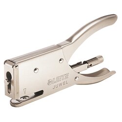Leitz 55560082 Heftzange Juwel max. 12Blatt Metall nickel