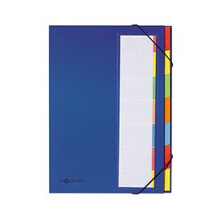 PAGNA 44171-02 Ordnungsmappe Deskorganizer DIN A4 7Fächer blau